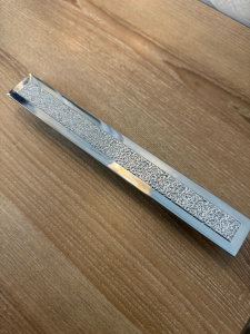 №39, Ручка мебельная noNAME Ручка-скоба 160.192 мм Citterio Giulio Италия, Ручка-кнопка 32 мм, в наличии -  19 шт 192 Металл, , Новый